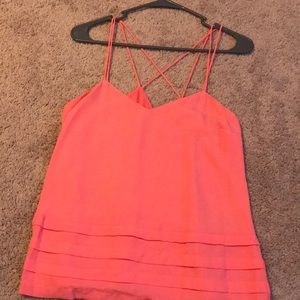 Pink tank top